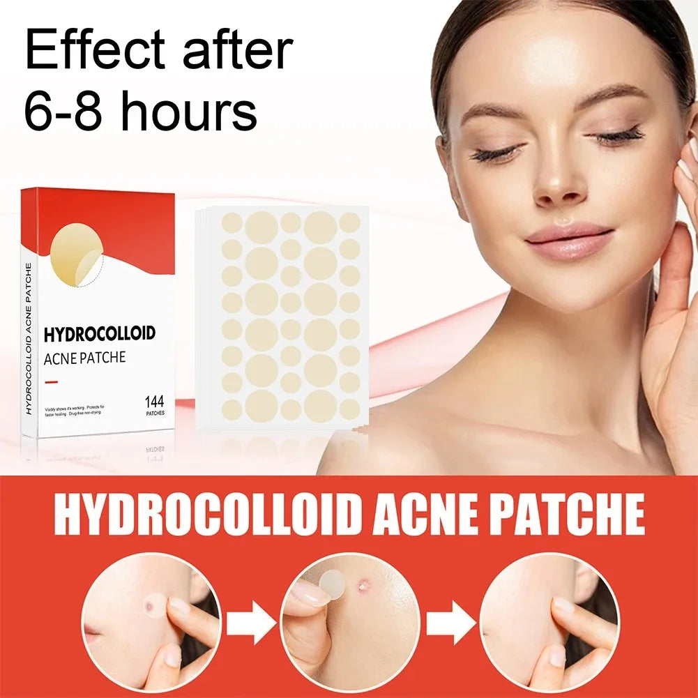 Hydrocolloid Acne Patches - Invisible Pimple Repair Patches