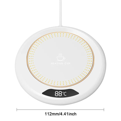 Electric Coffee Warmer - USB Mug Warmer with 3 Temperature Settings