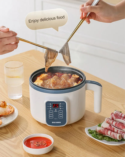 1.7L Electric Rice Cooker - Multi Cooker with Non-Stick Pot