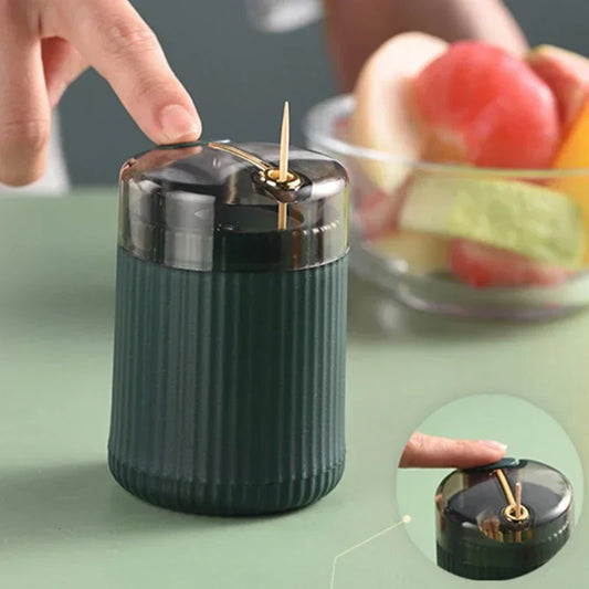 Automatic Pop-Up Toothpick Dispenser - Hygienic Press & Dispense