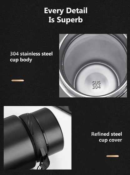 Smart LED Temperature Display Thermal Bottle - 24Hr Hot/Cold