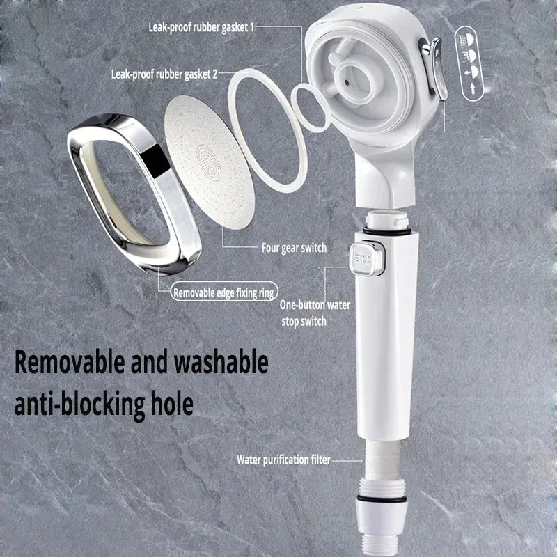 Xiaomi High Pressure Shower Head - 3 Mode Adjustable Filter Set