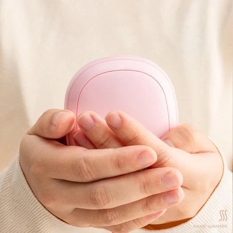Portable Mini Hand Warmer - USB Rechargeable 3-Level Temperature Control