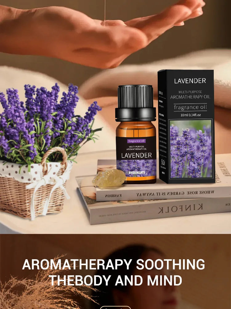 Premium Essential Oil Collection - 20 Scents for Diffusers & Humidifiers