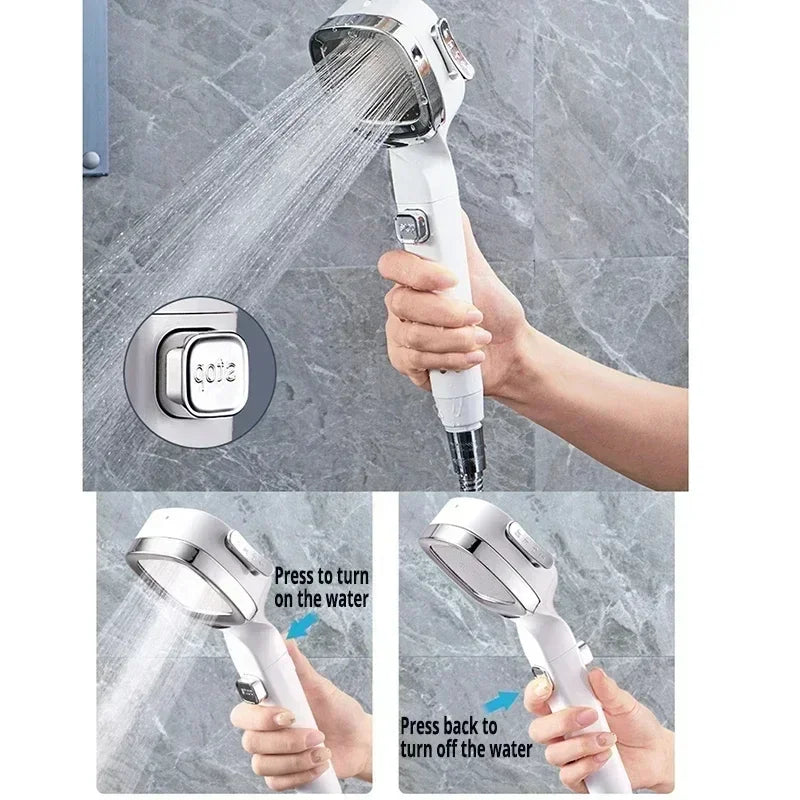 Xiaomi High Pressure Shower Head - 3 Mode Adjustable Filter Set