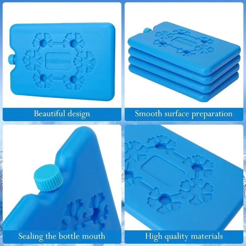 Portable Ice Pack - Reusable Freezer Cooling Pack for Food Storage