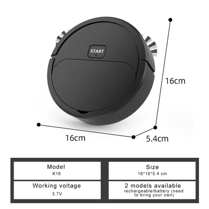 Smart Robot Vacuum Cleaner 3-in-1 - Automatic Sweeping & Mopping