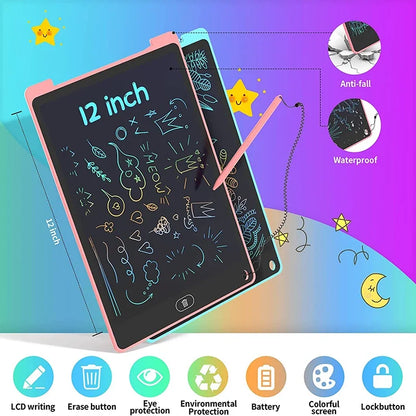 12 Inch LCD Writing Tablet - Electronic Drawing Board for Kids & Adults