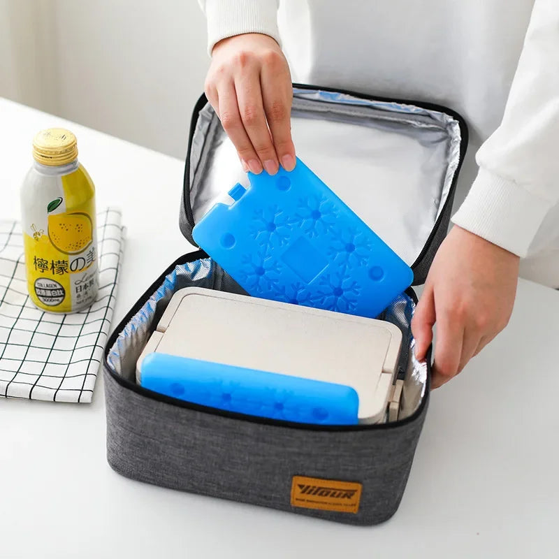Portable Ice Pack - Reusable Freezer Cooling Pack for Food Storage