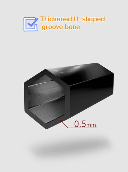 Premium Extra Large Auto Umbrella - Windproof UV Protection with Ring Buckle