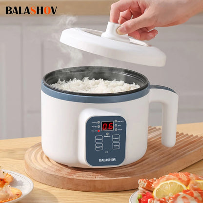 1.7L Electric Rice Cooker - Multi Cooker with Non-Stick Pot