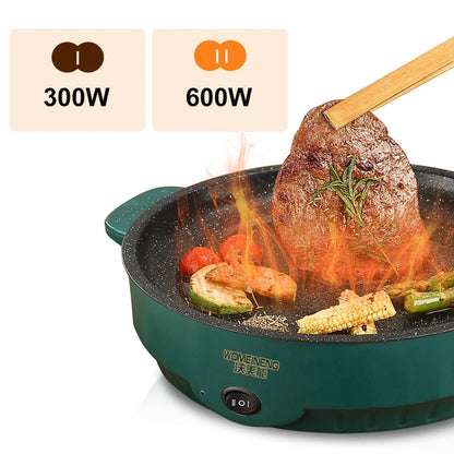 Electric MultiCooker Frying Pan - Non-Stick Barbecue & Cooking Machine