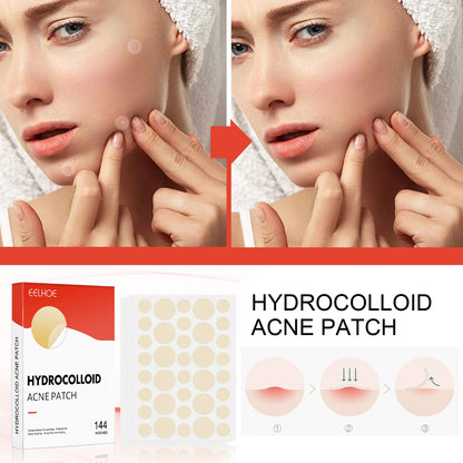Hydrocolloid Acne Patches - Invisible Pimple Repair Patches