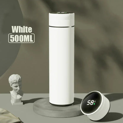 500ML Temperature Display Thermos - Stainless Steel Vacuum Insulated Cup